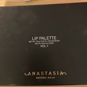 Anastasia lip color palette